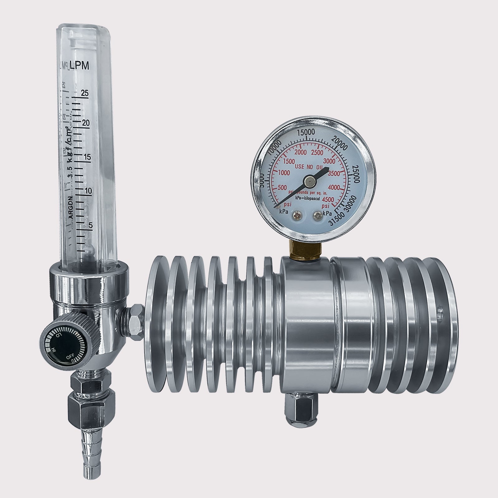 CO2 Regulator with Flow Meter for Outdoor Welding
