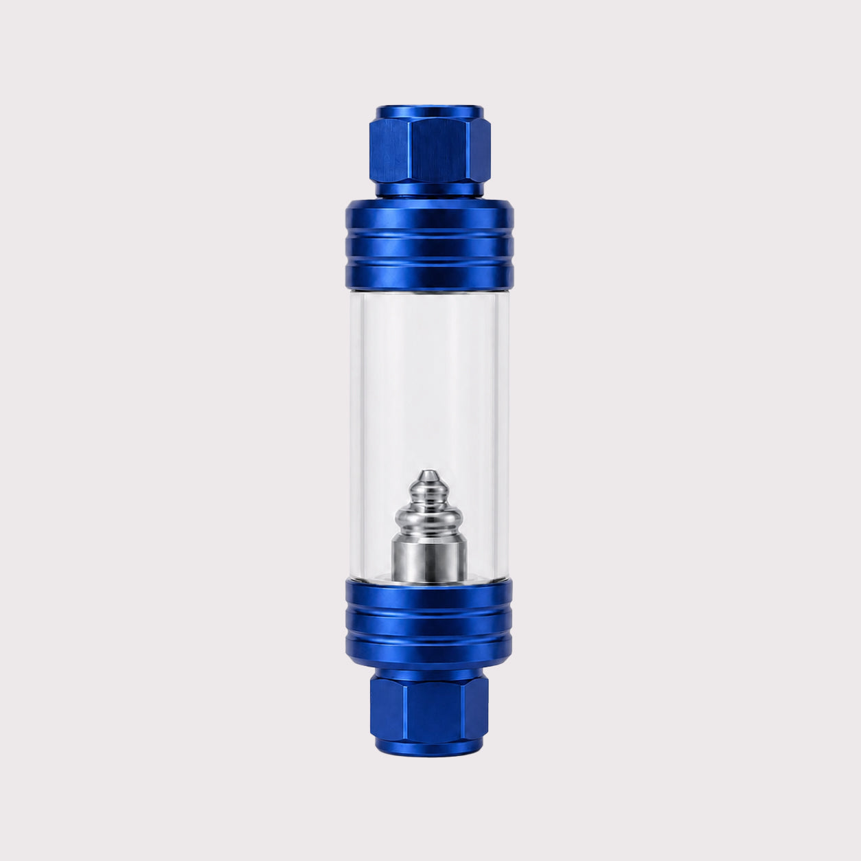 Aquarium CO2 Bubble Counter with Built-in Check Valve Inline Style