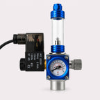 Aquarium CO2 Regulator with Solenoid Valve and Bubble Counter