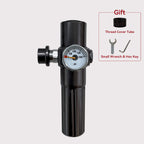 Push-Type Gas Release Valve for Pneumatic Coffee Makers with M8 Female Coupler