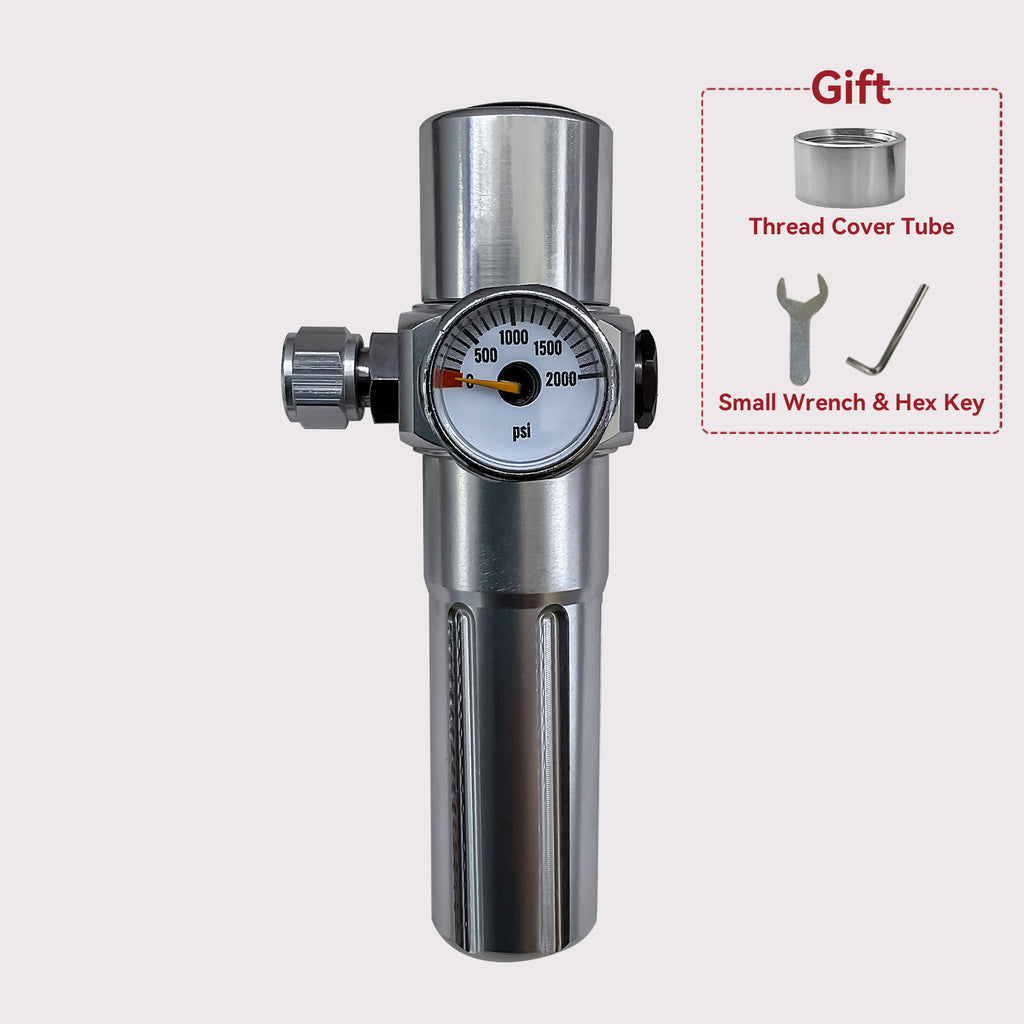 CO₂ Regulator for Pneumatic Coffee Machines 8g Cartridge Compatible
