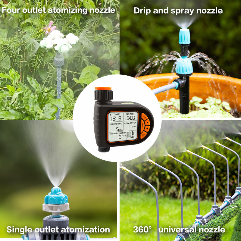 Programmable Irrigation Timer for Agricultural Use