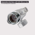 CO2 Regulator Tr21x4 Thread Pressure Reduction Valve Soda Cylinder Compatible