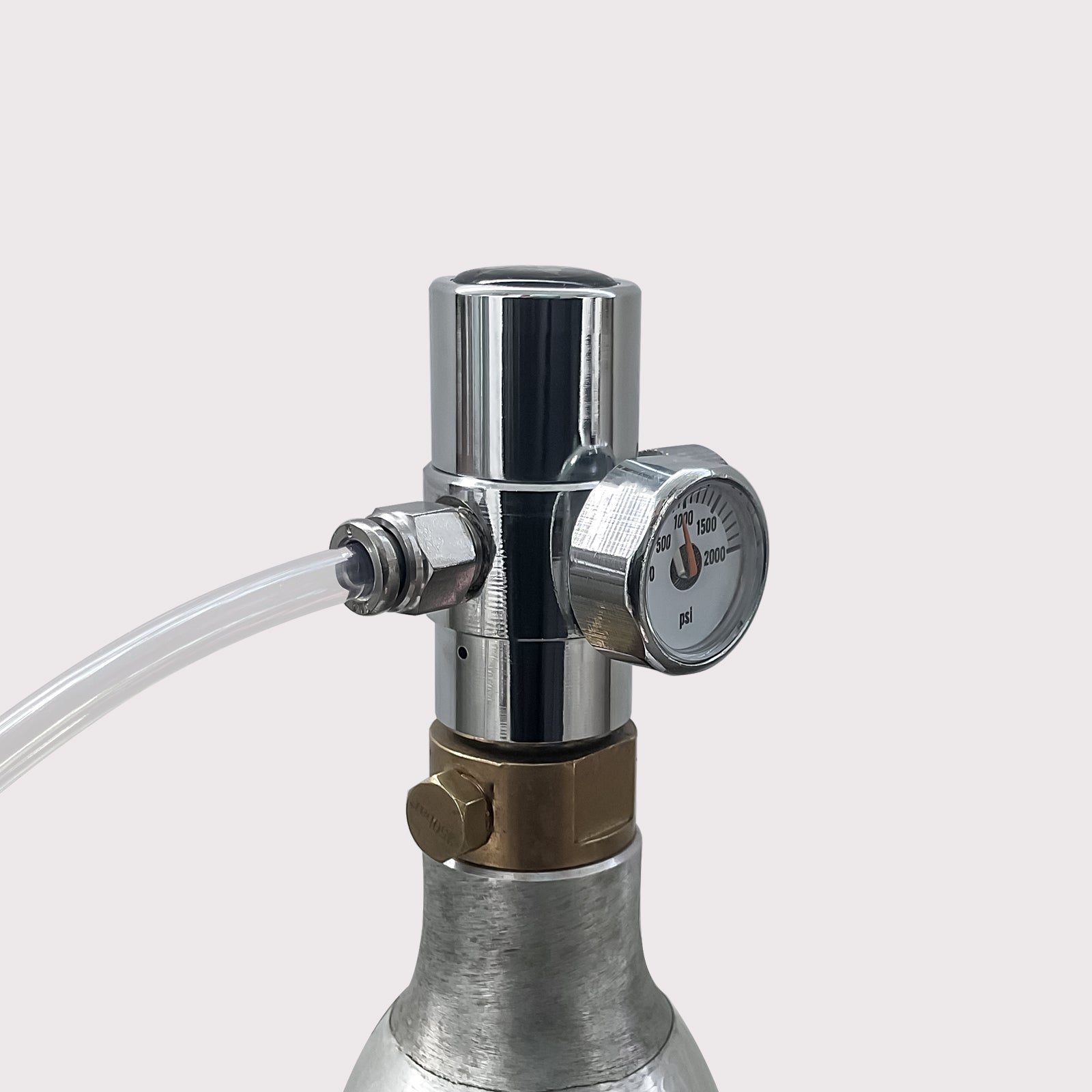 CO2 Regulator Tr21x4 Thread Pressure Reduction Valve Soda Cylinder Compatible