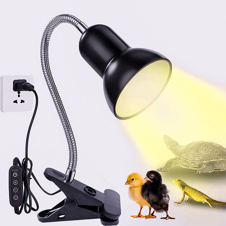 Reptile Heat Light Stand with Timer