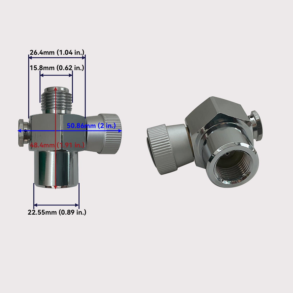 ON/ OFF Valve 5/8-18UNF Cylinder Adapter