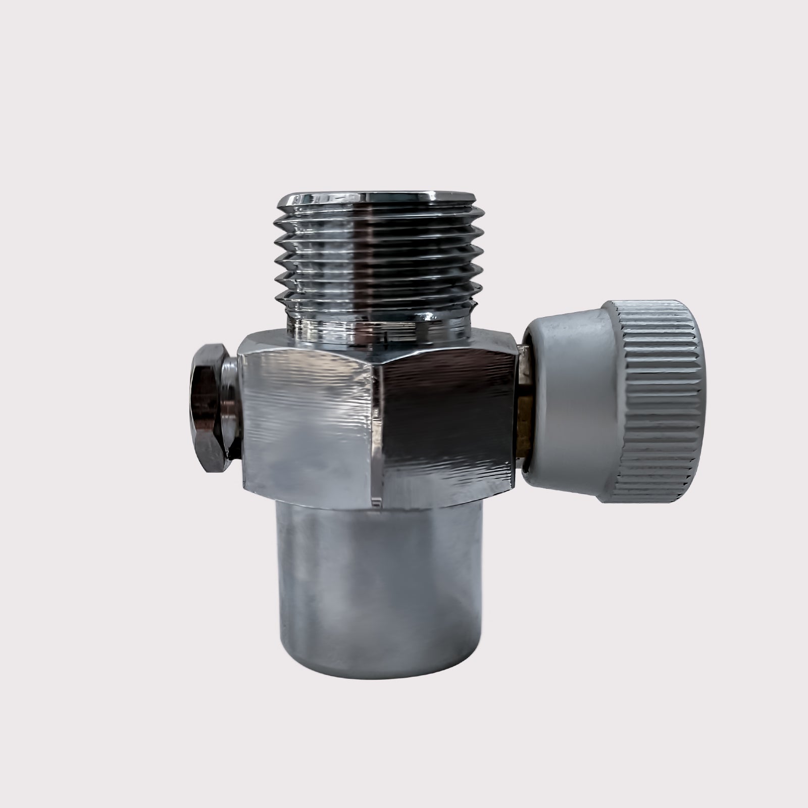 Cylinder Adapter with Knob 5/8-18UNF to W21.8 / CGA320