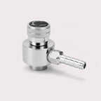 Calibration Gas Cylinder On-Off Valve 5/8"-18 UNF Male Inlet with 6mm Hose Barb Outlet