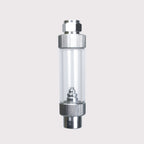Metal CO₂ Bubble Counter with Check Valve