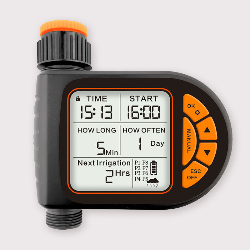 Programmable Irrigation Timer for Agricultural Use