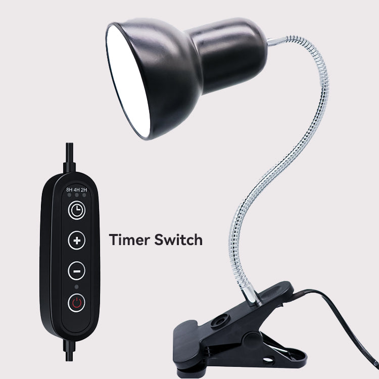 Reptile Heat Light Stand with Timer
