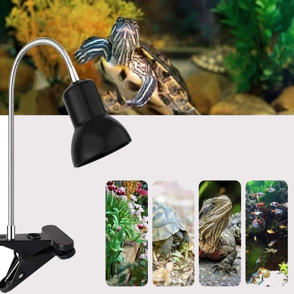 E27 Reptile Heat Lamp Stand