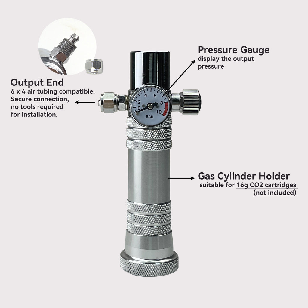 Desktop CO2 Pressure Regulator for Aquarium