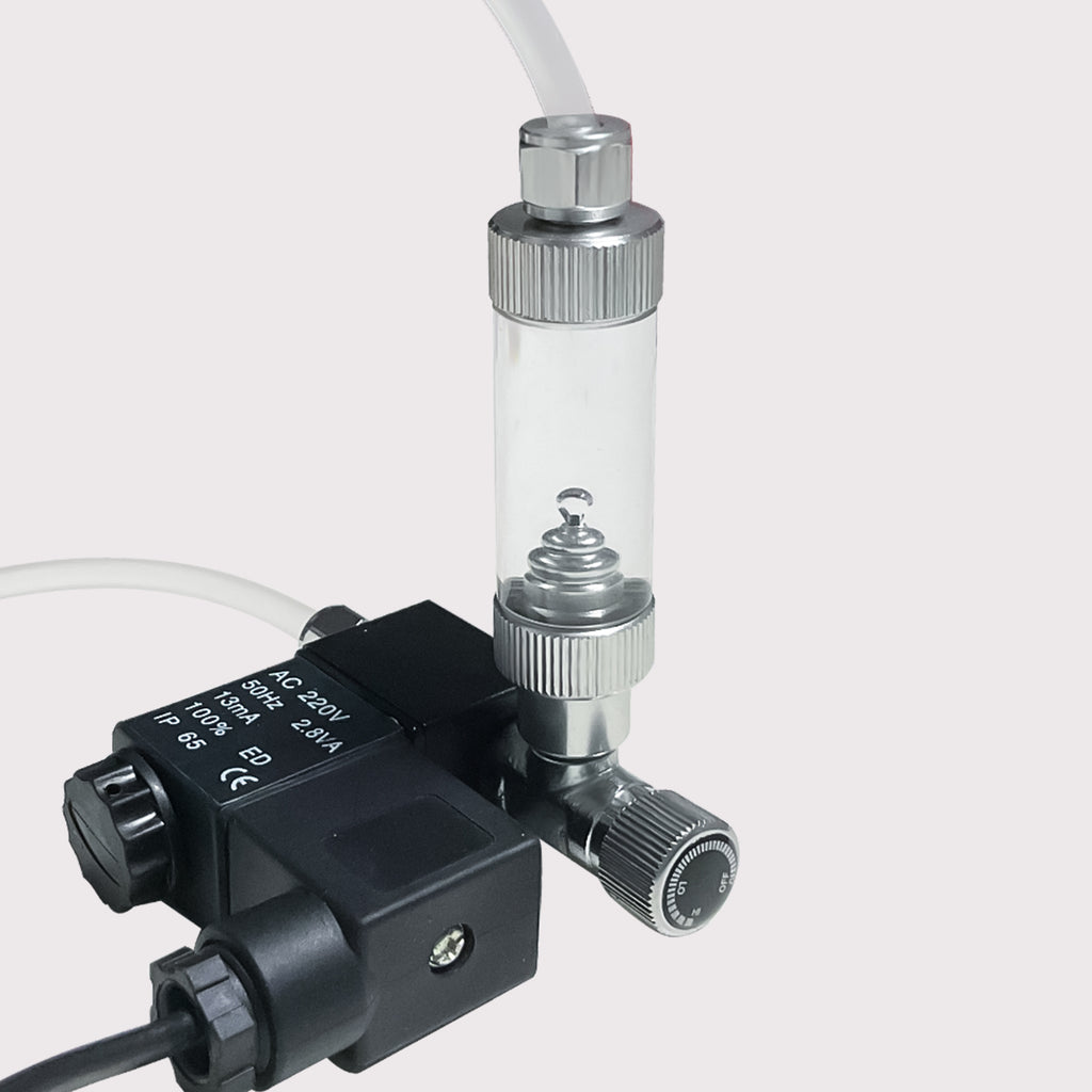 220V Solenoid Valve with Needle Valve EU Plug