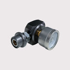Tee Adapter with 0–16 Bar Pressure Gauge