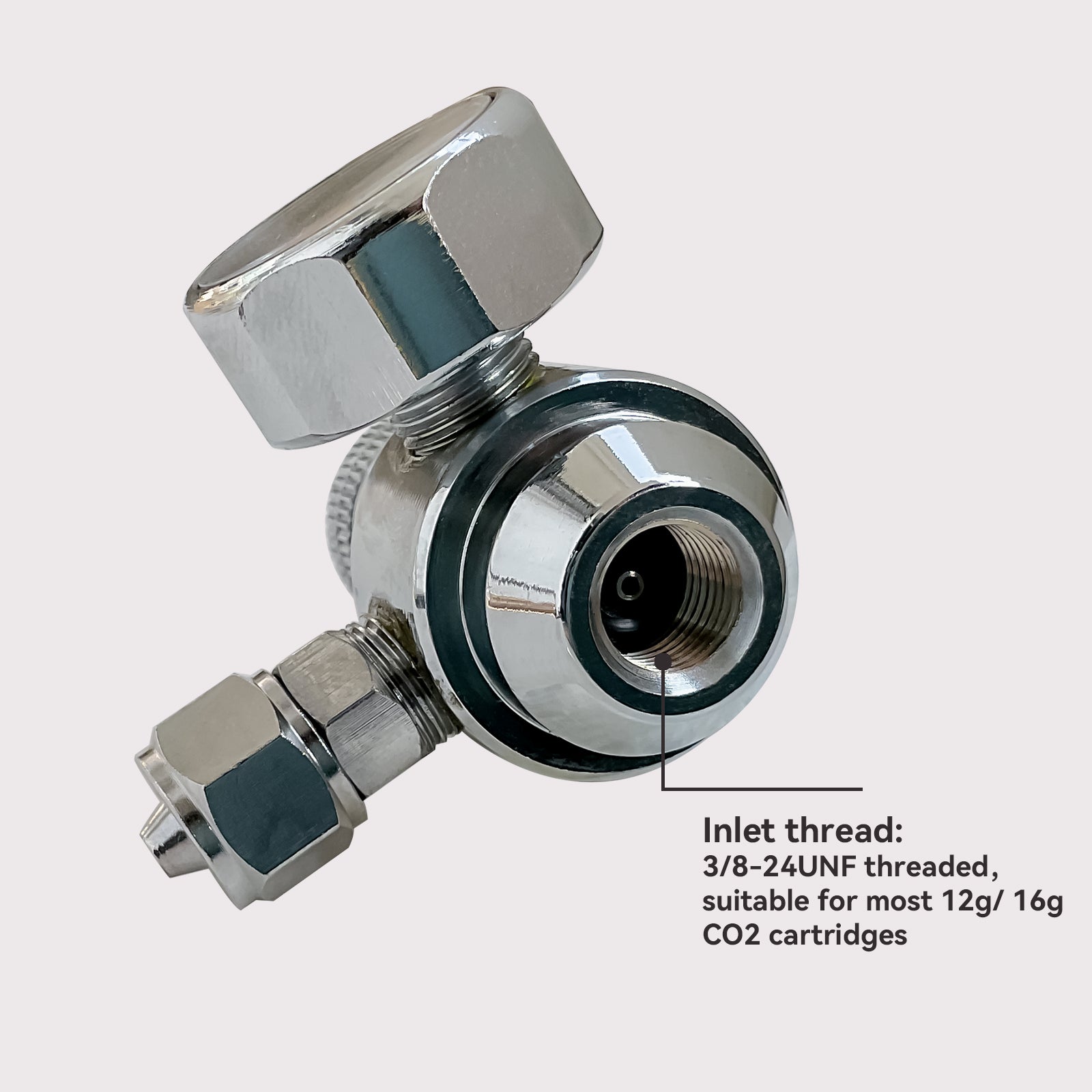 Needle Valve for 16g CO2 Cartridge
