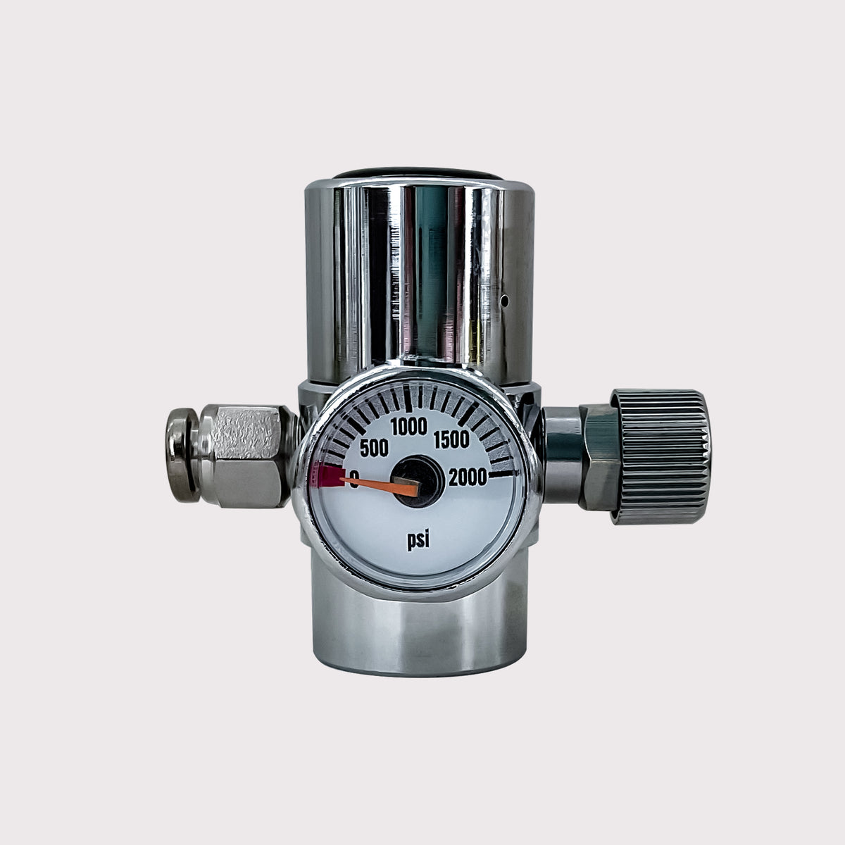 TR21×4 CO₂ Pressure Regulator for Soda Cylinders with Mini Gauge