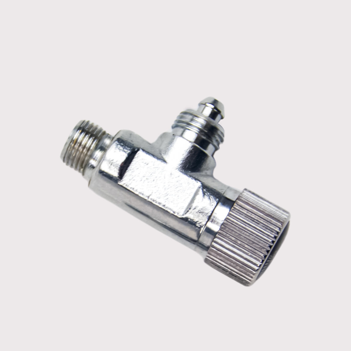Brass Fine-Tuning Valve G1/8 to M10x1 for CO₂ Regulator