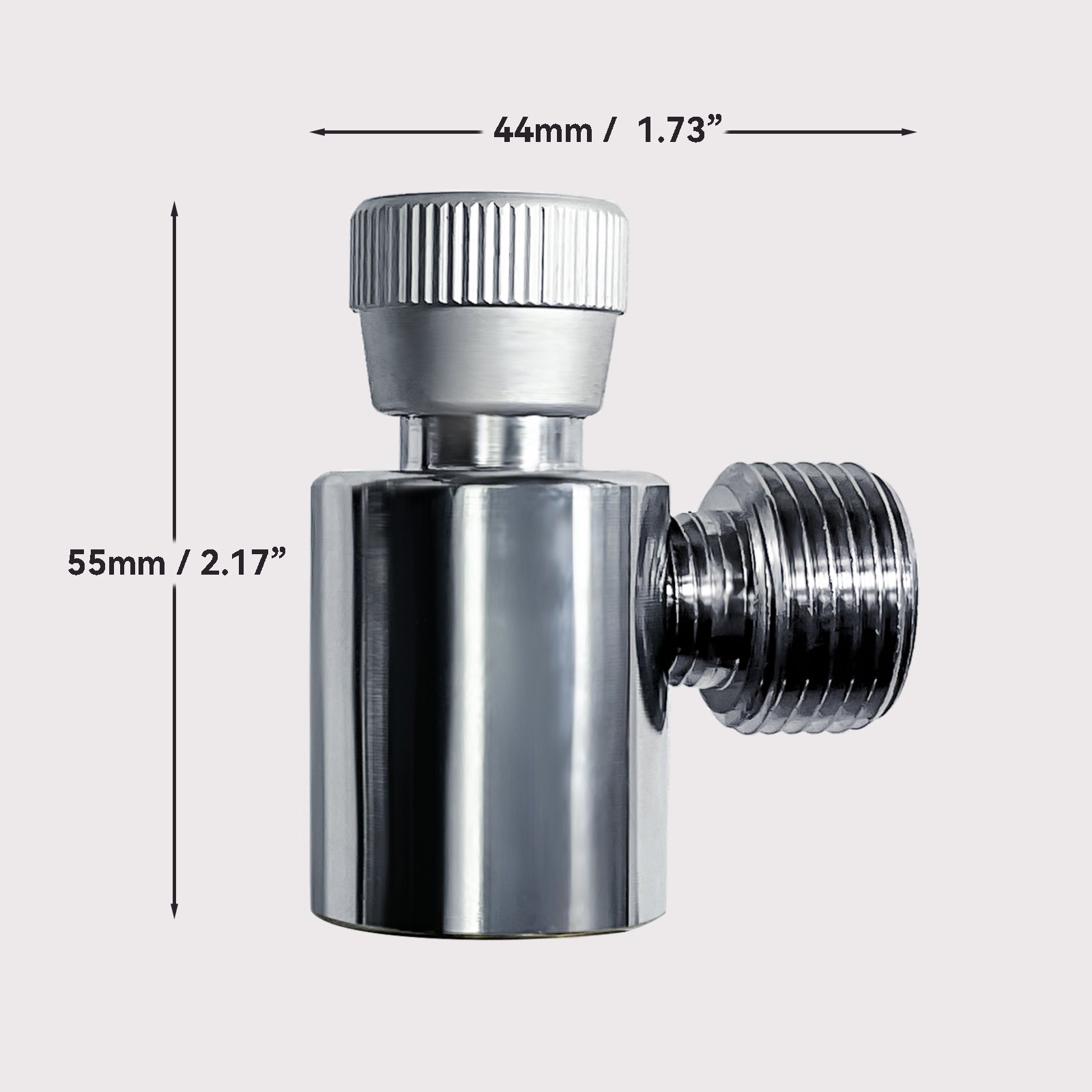 Tr21*4 Soda Cylinder Adapter for CO₂ Regulator W21.8 / CGA320 Compatible