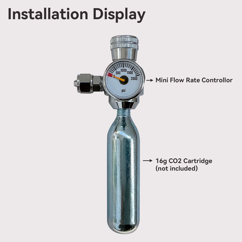 Needle Valve for 16g CO2 Cartridge