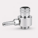 Calibration Gas Cylinder On-Off Valve 5/8"-18 UNF Male Inlet with 6mm Hose Barb Outlet
