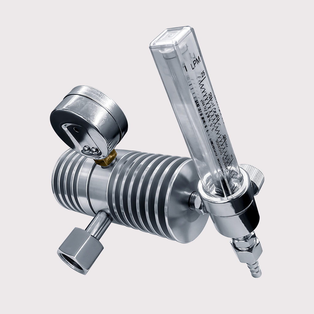 CO2 Regulator with Flow Meter for Outdoor Welding