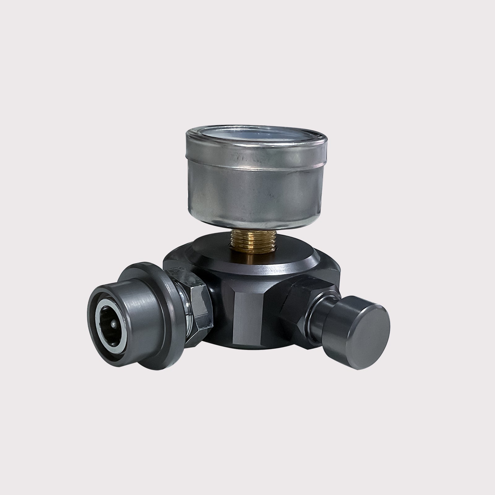 3-Way Adapter with Detachable Pressure Relief Valve