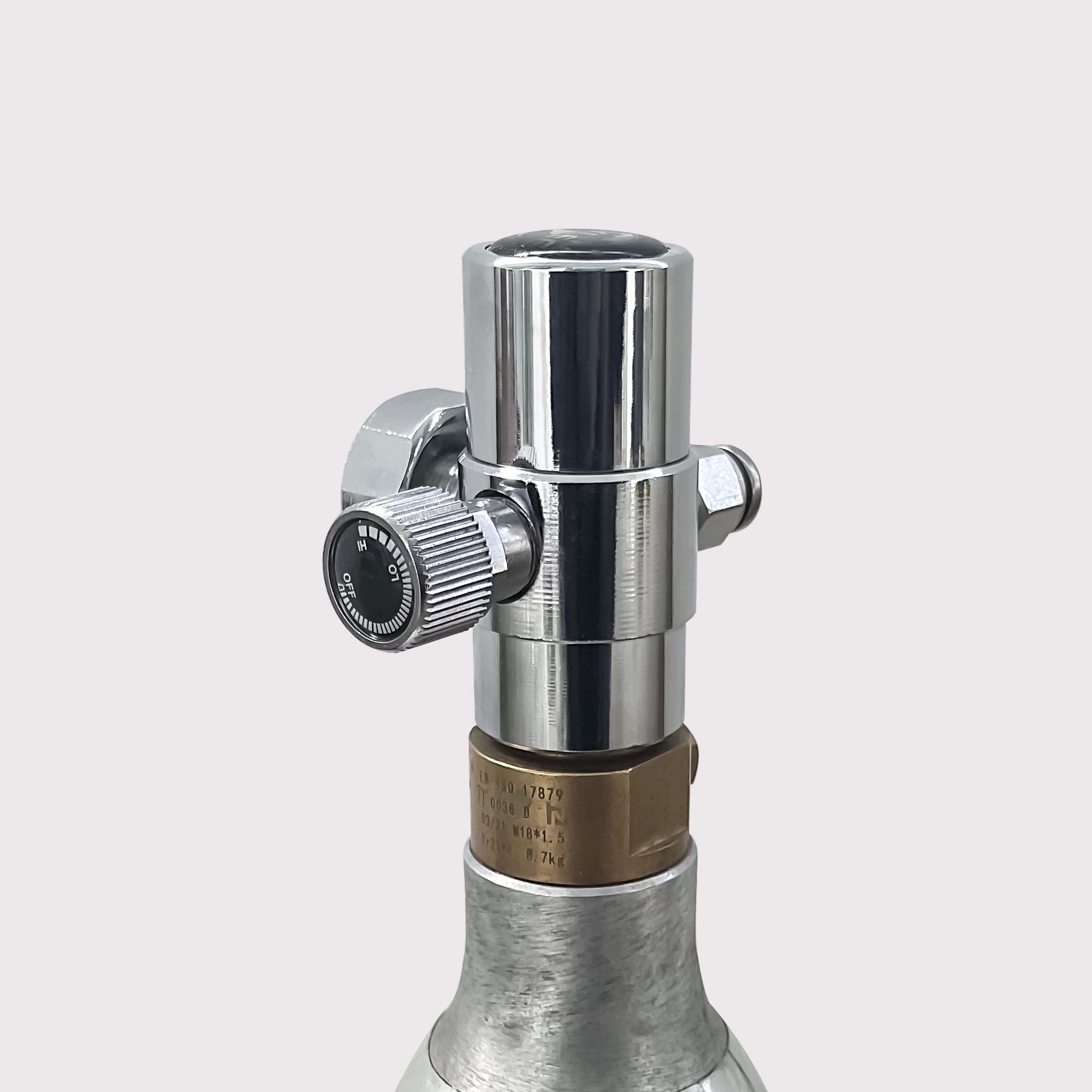 CO2 Regulator Tr21x4 Thread Pressure Reduction Valve Soda Cylinder Compatible