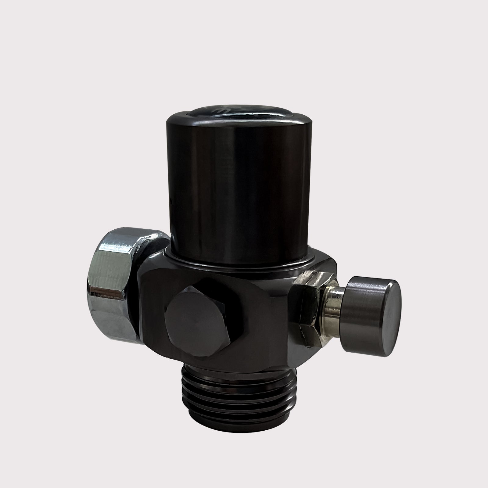 Push-Type Gas Release Valve for Pneumatic Coffee Makers with M8 Female Coupler