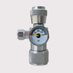 Micrometering Valve with Pressure Meter