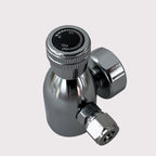 Needle Valve with Mini Gauge for Flow Control