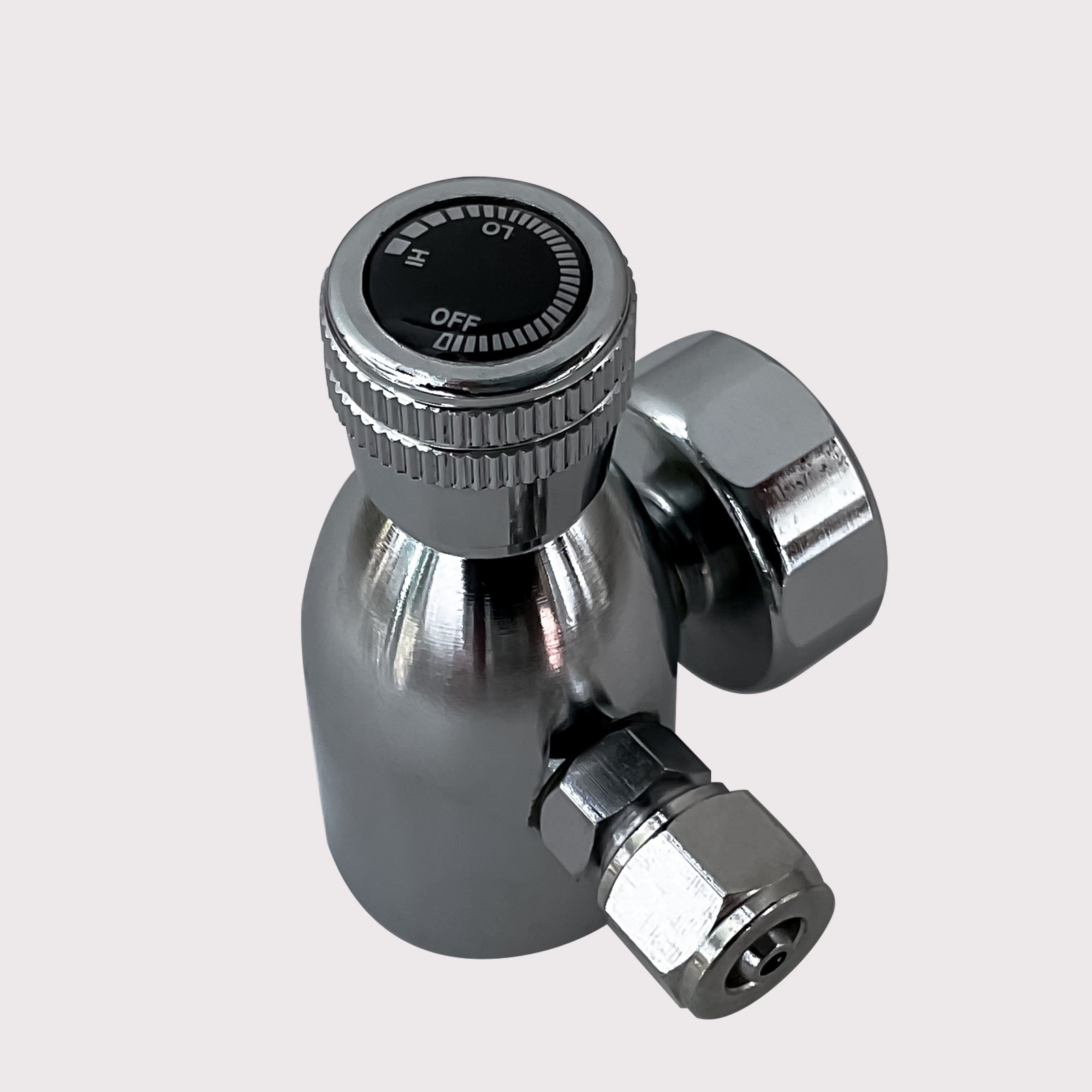 Needle Valve with Mini Gauge for Flow Control