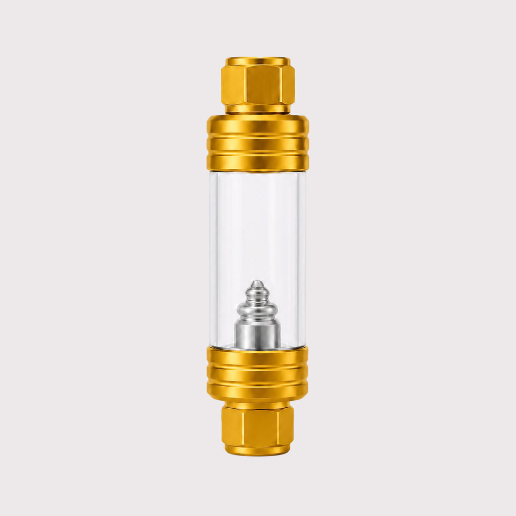 Aquarium CO2 Bubble Counter with Built-in Check Valve Inline Style