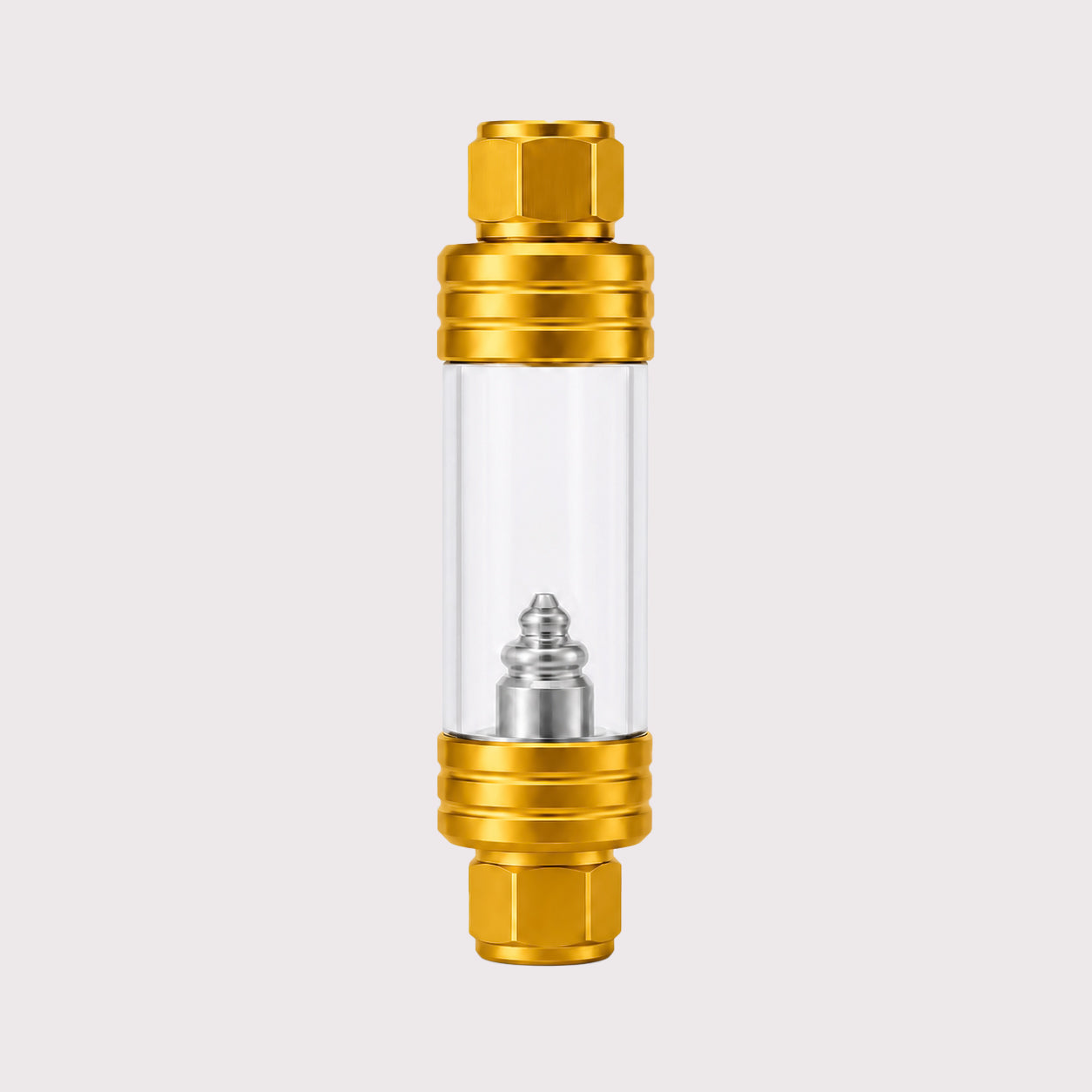 Aquarium CO2 Bubble Counter with Built-in Check Valve Inline Style
