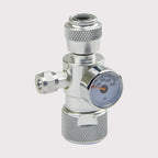Micrometering Valve with Pressure Meter