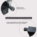220V Solenoid Valve with Needle Valve EU Plug