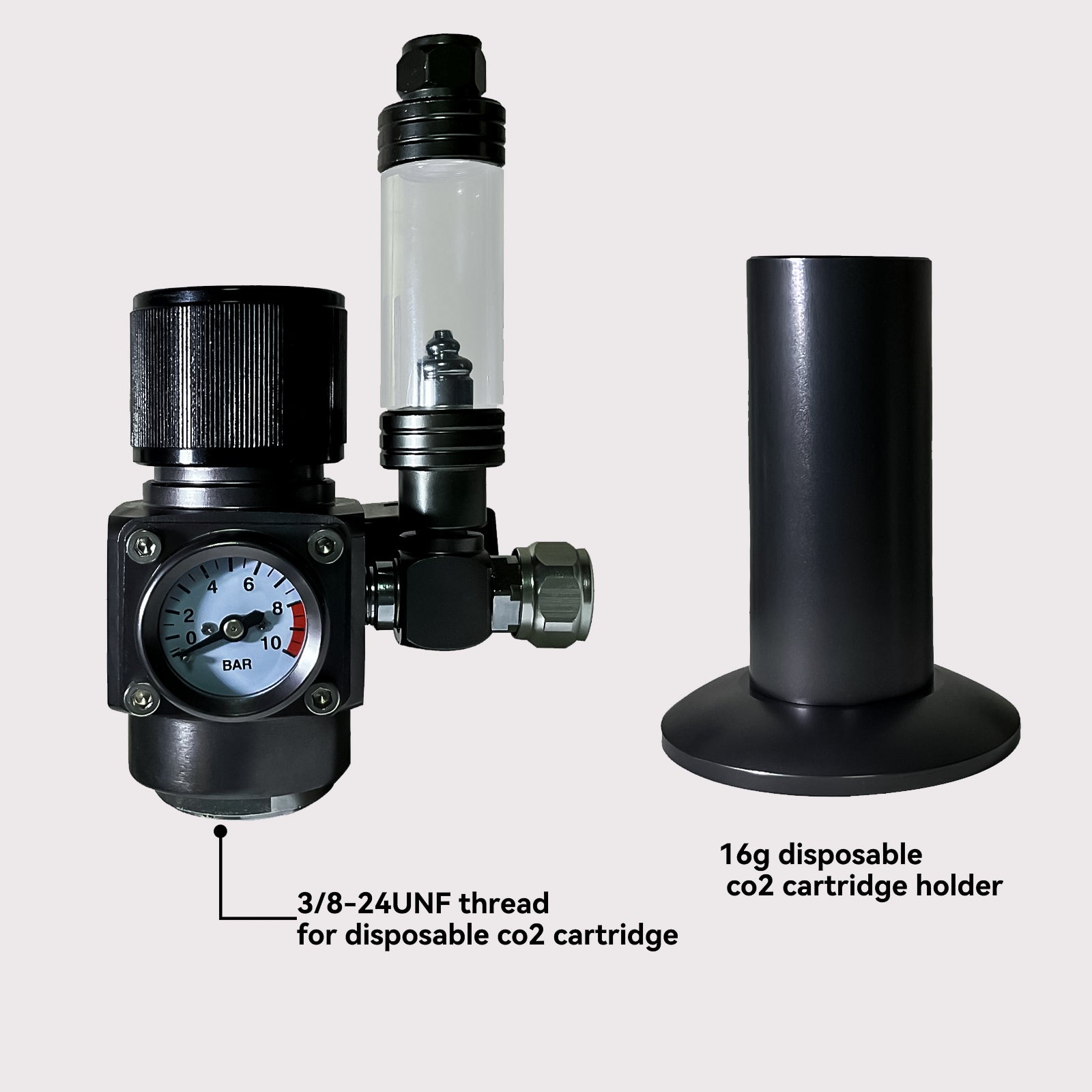 DC 12V Adjustable CO2 Regulator for Fish Tank