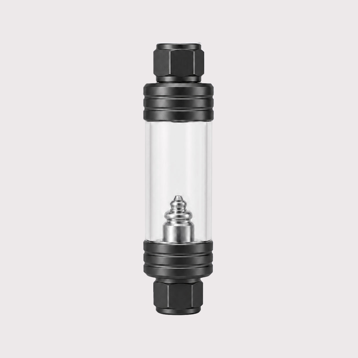 Aquarium CO2 Bubble Counter with Built-in Check Valve Inline Style