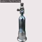 Needle Valve with Mini Gauge for Flow Control