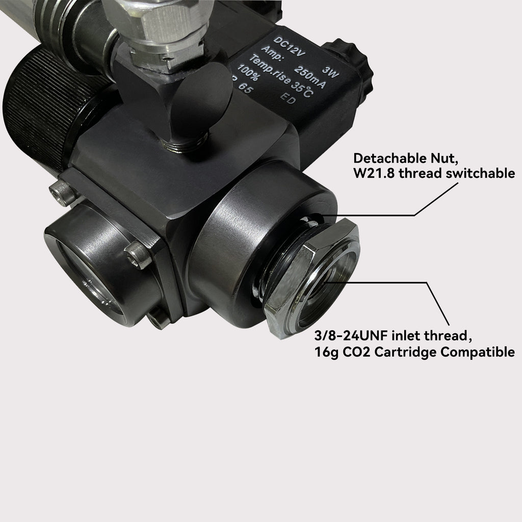 DC 12V Adjustable CO2 Regulator for Fish Tank