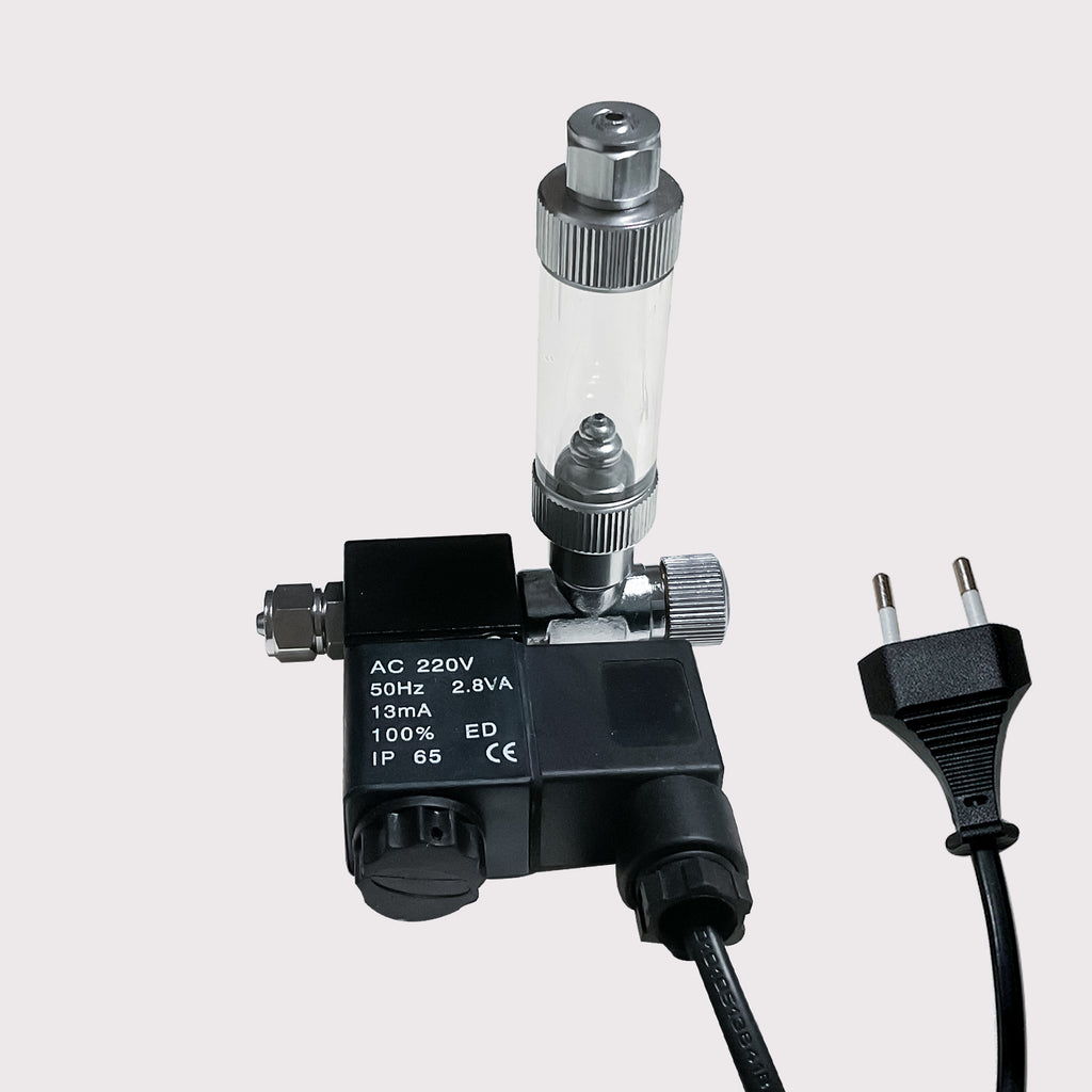 220V Solenoid Valve with Needle Valve EU Plug