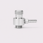 Calibration Gas Cylinder On-Off Valve 5/8"-18 UNF Male Inlet with 6mm Hose Barb Outlet