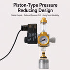 Aquarium CO2 Regulator with Solenoid Valve and Bubble Counter