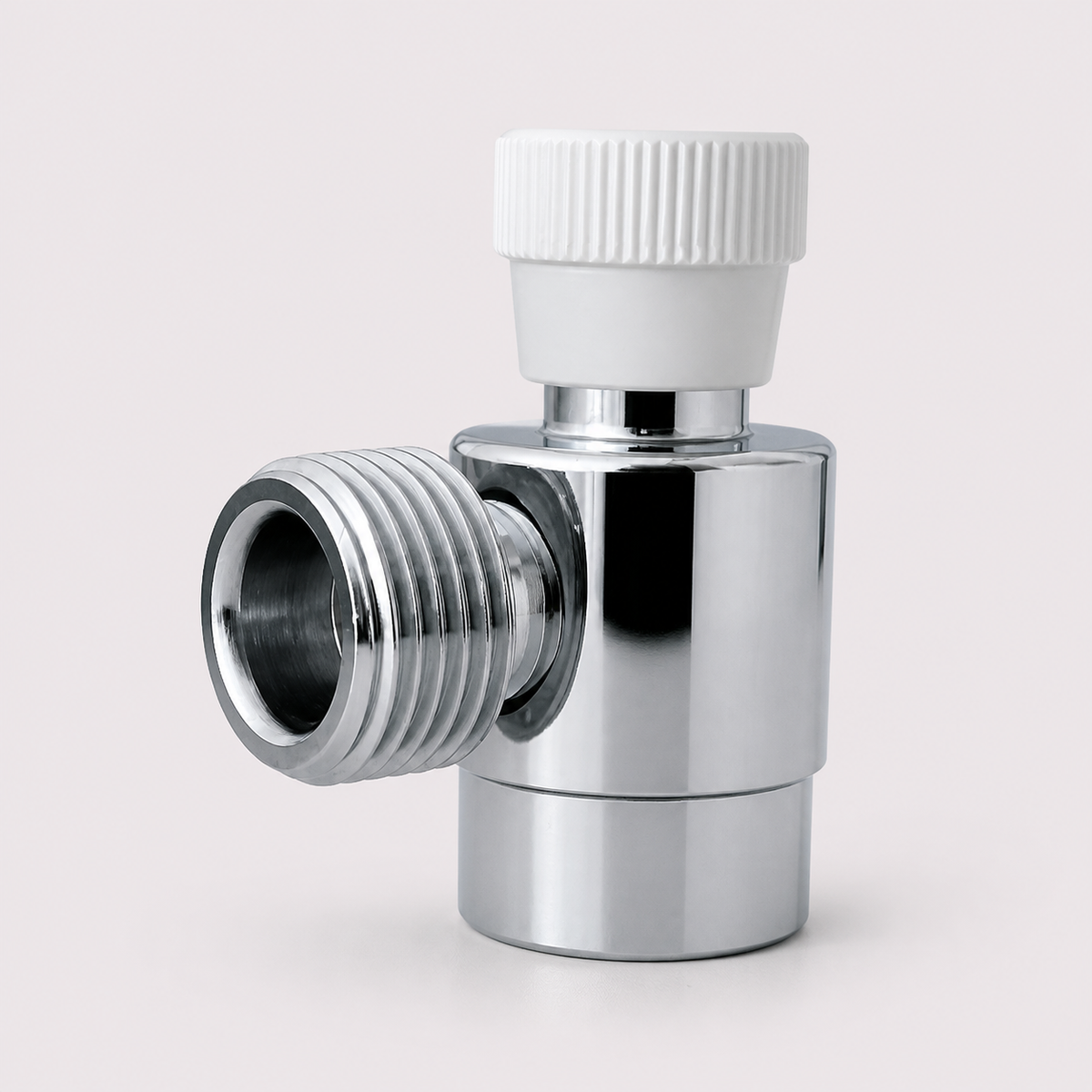 CGA320 female to W21.8 male CO2 cylinder adapter valve