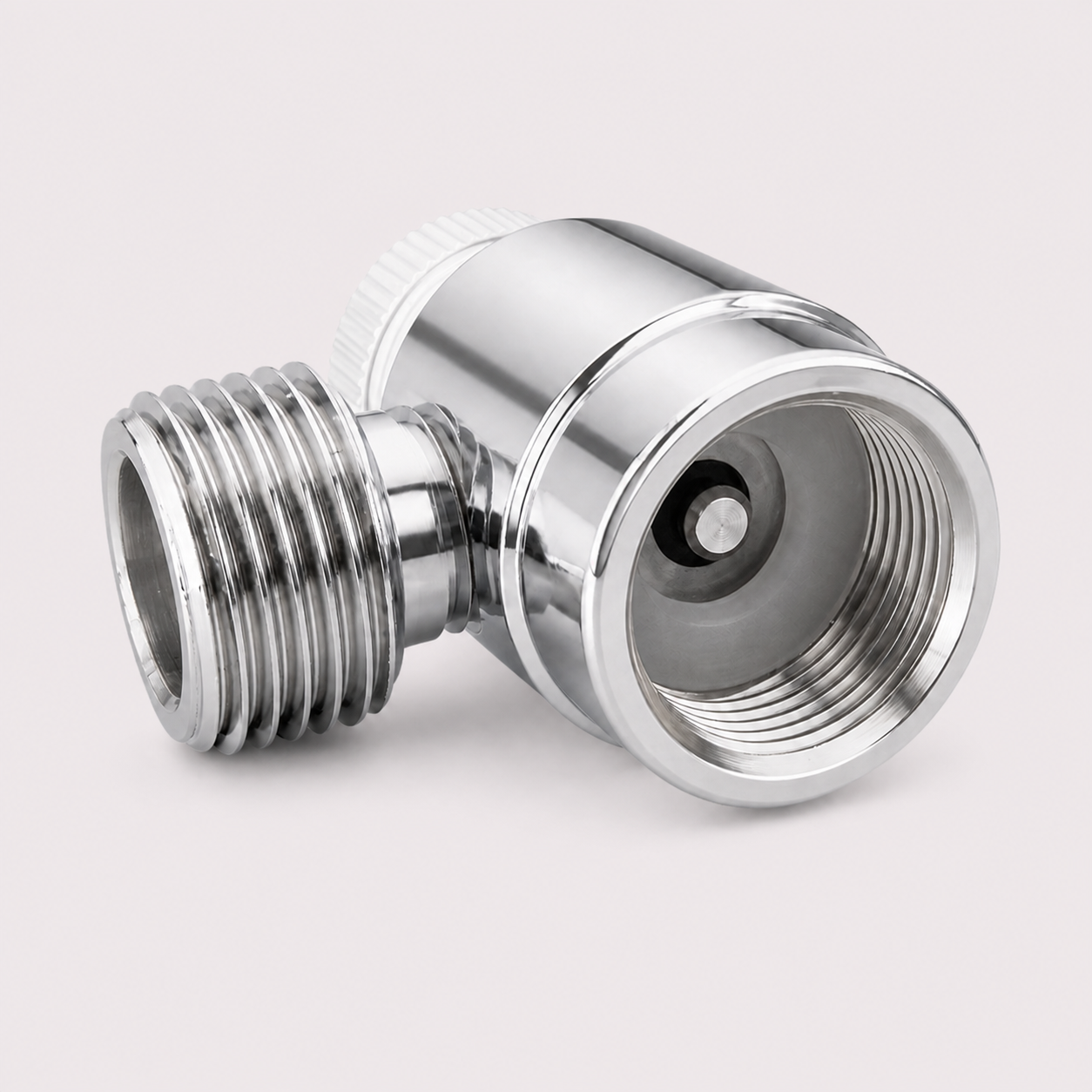 CGA320 Female to W21.8-14 Male CO₂ Cylinder Adapter Valve