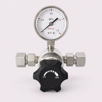 304 Stainless Steel Gas Pressure Regulator with 6/8/10mm Compression Fittings
