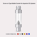 CO2 Bubble Counter CO2 Regulator Needle Valve Compatible for Aquarium