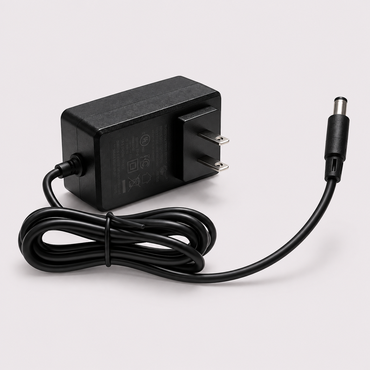 12V 3A Replacement Power Adapter, 5.5 × 2.1 mm Male Barrel Plug