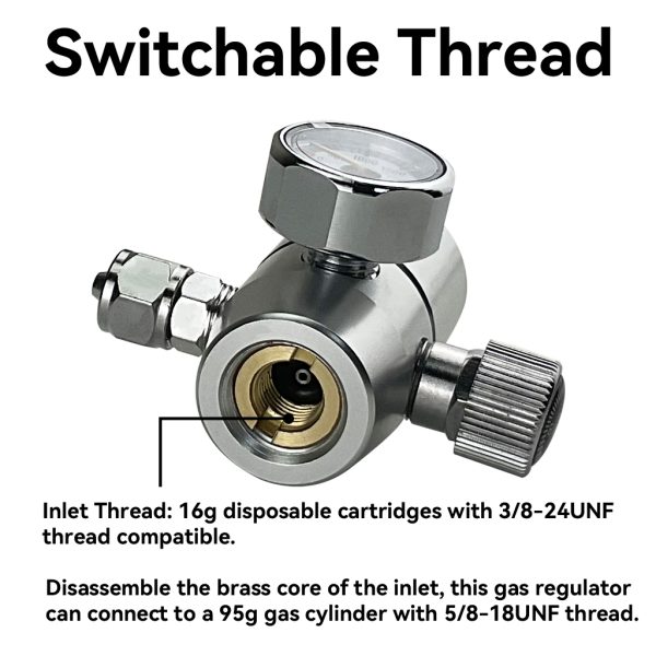 CO2 Regulator for Beverages