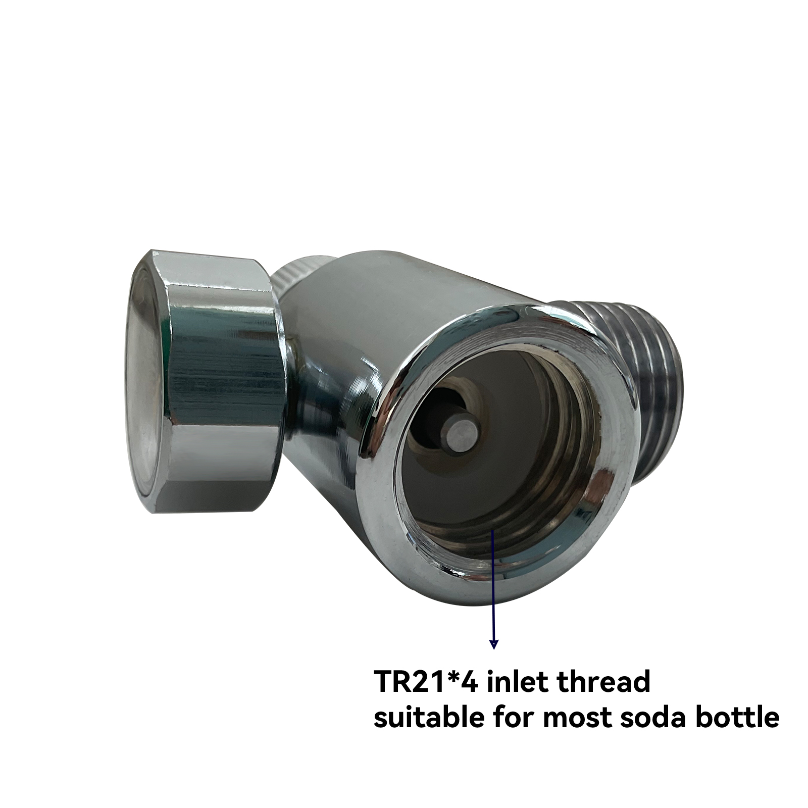 Soda Bottle Adapter TR21x4 to W21.8